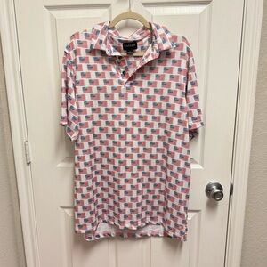 Chase 54 American Flag Golf Polo